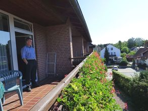 Großzügige Balkons im Haus Wiesenweg